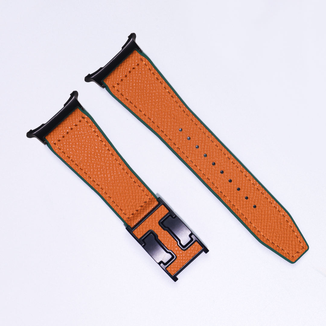 Magnetic Leather & Silicone Band For Samsung Galaxy Watch Ultra