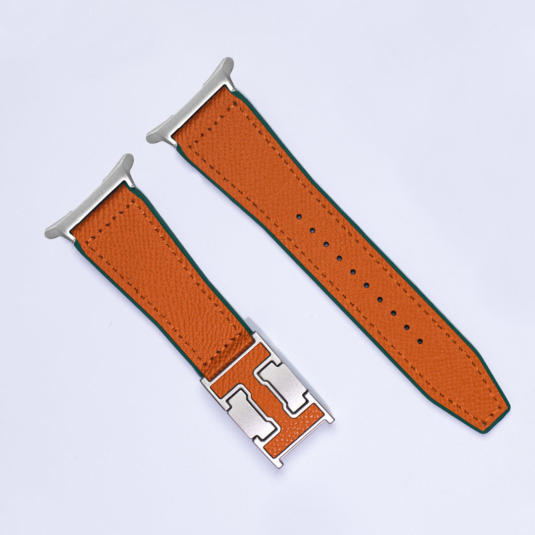 Magnetic Leather & Silicone Band For Samsung Galaxy Watch Ultra