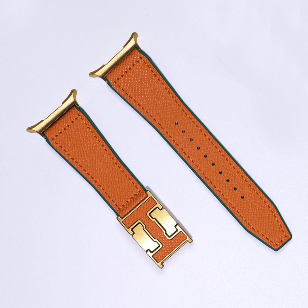 Magnetic Leather & Silicone Band For Samsung Galaxy Watch Ultra