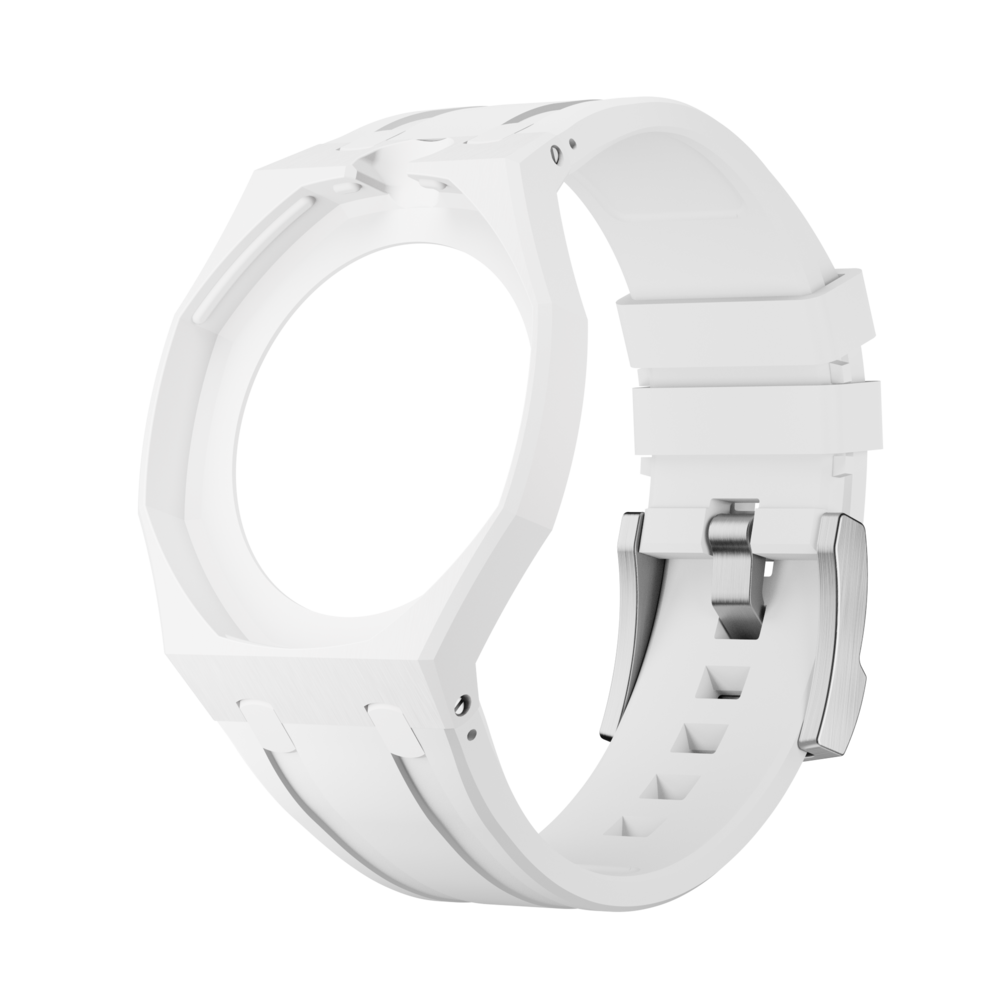 Silicone Watch Band & Protective Case Set
