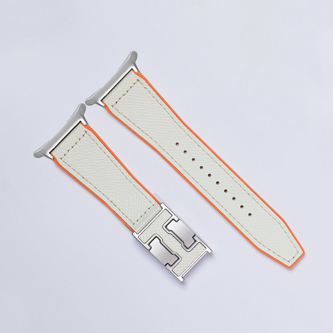 Magnetic Leather & Silicone Band For Samsung Galaxy Watch Ultra