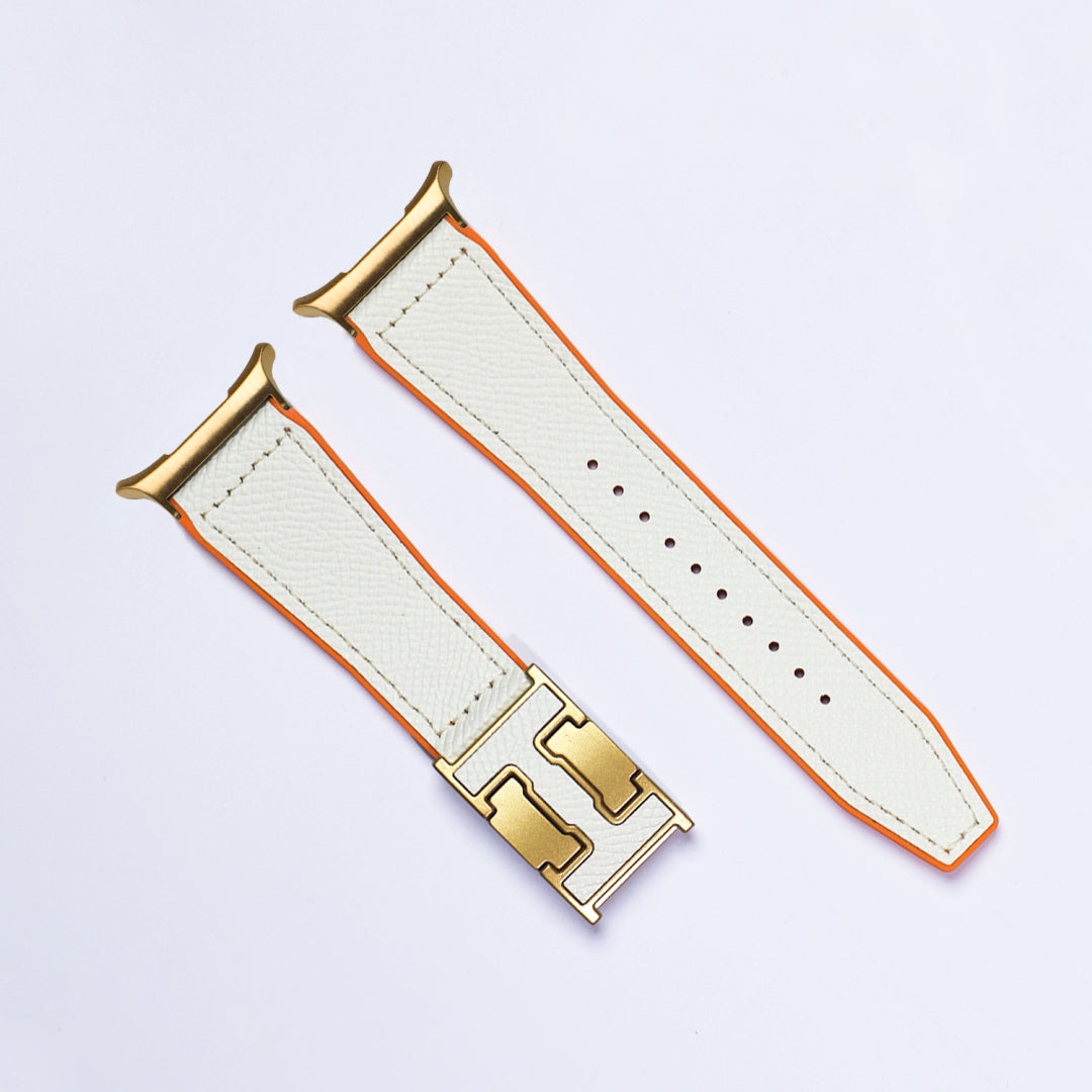 Magnetic Leather & Silicone Band For Samsung Galaxy Watch Ultra