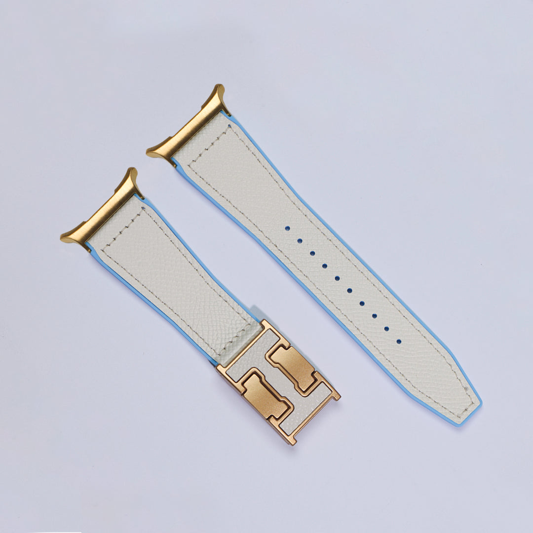 Magnetic Leather & Silicone Band For Samsung Galaxy Watch Ultra