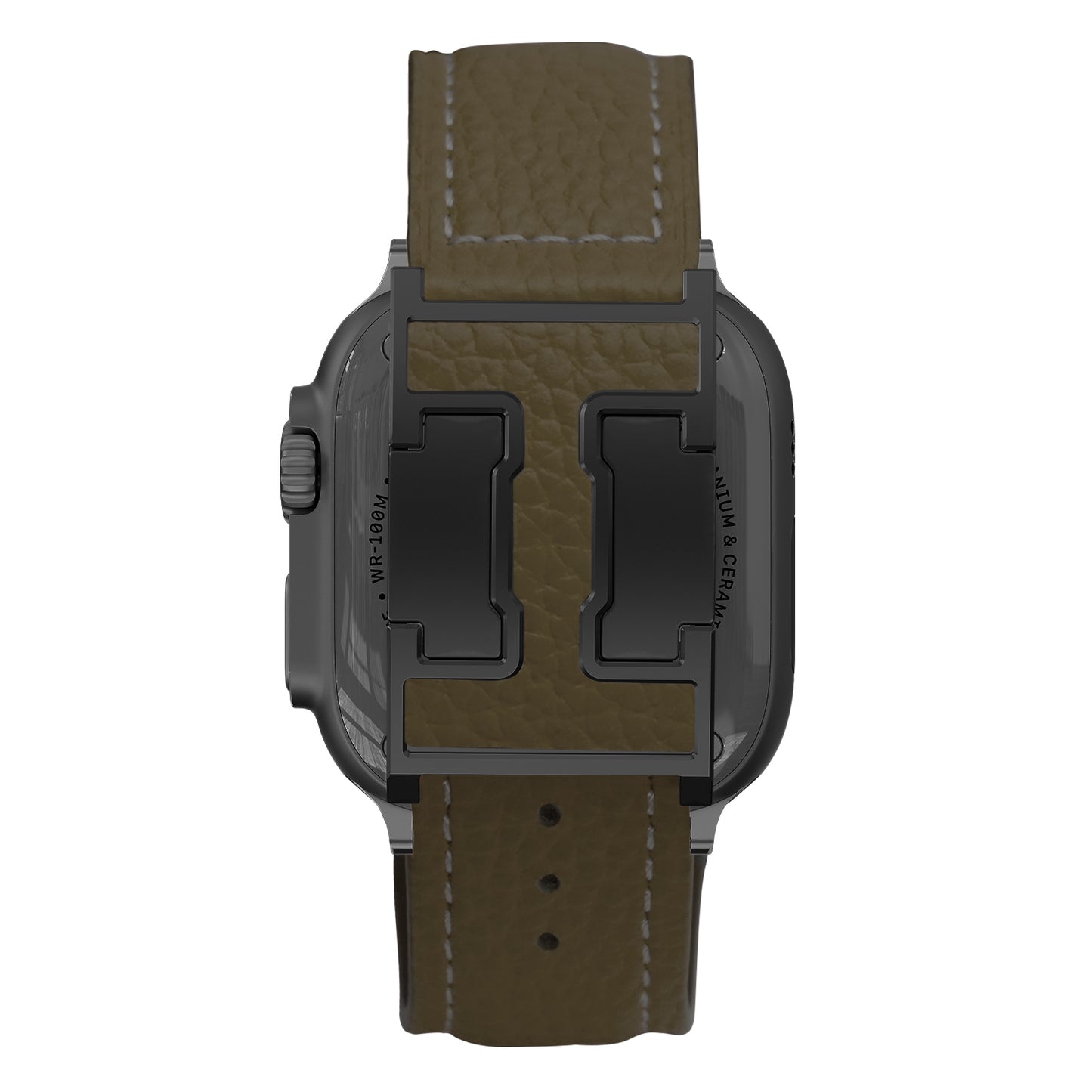 Lychee Leather Band For Apple Watch