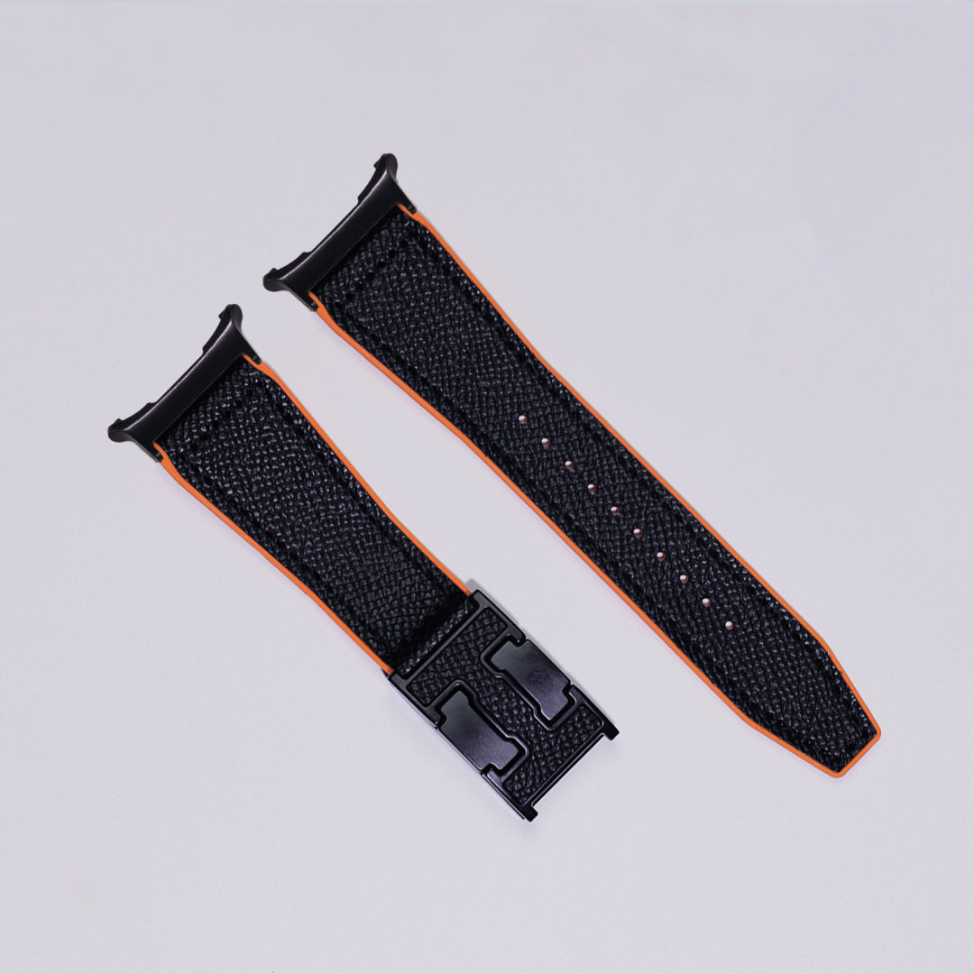 Magnetic Leather & Silicone Band For Samsung Galaxy Watch Ultra