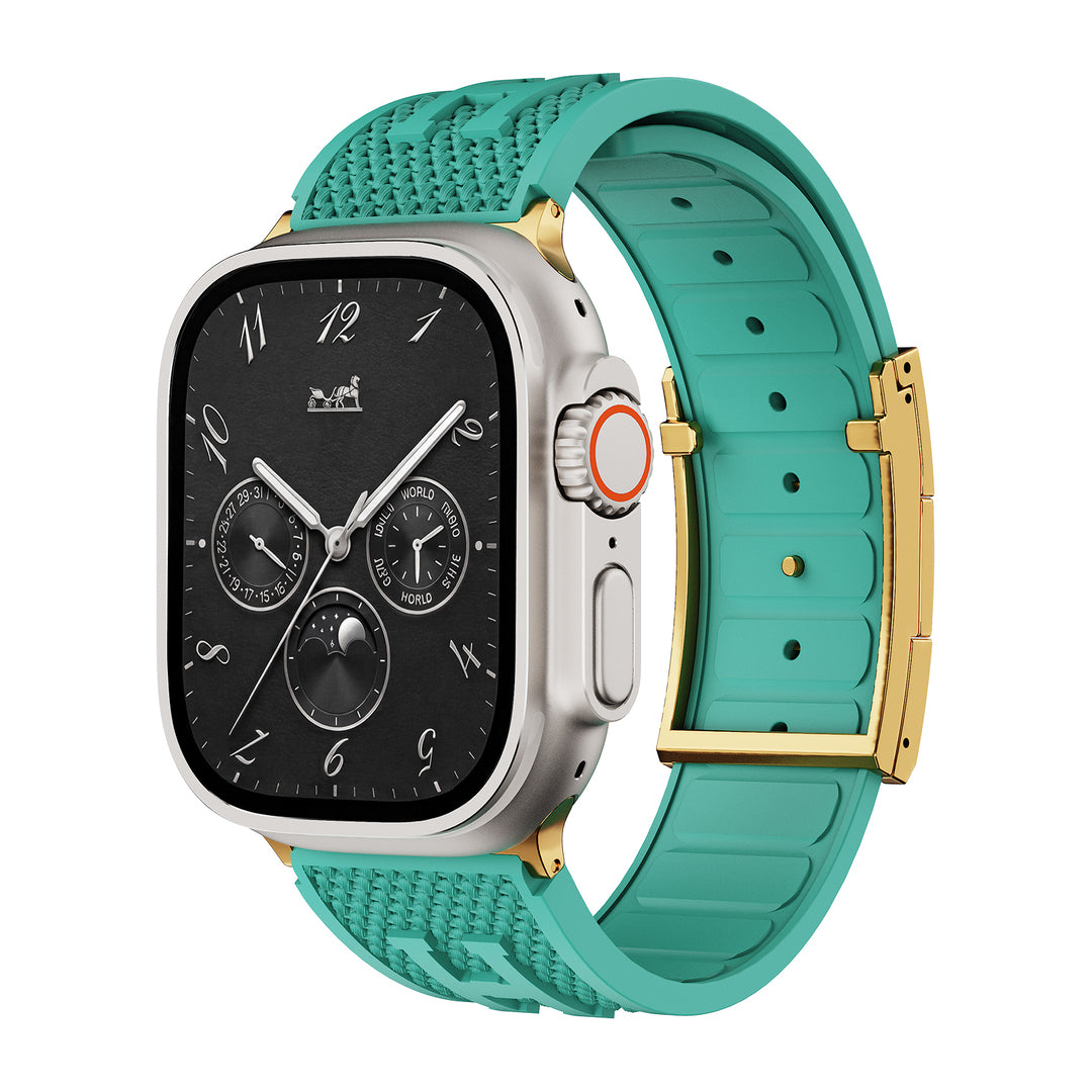 Weave Texture Silicone Band for Apple Watch