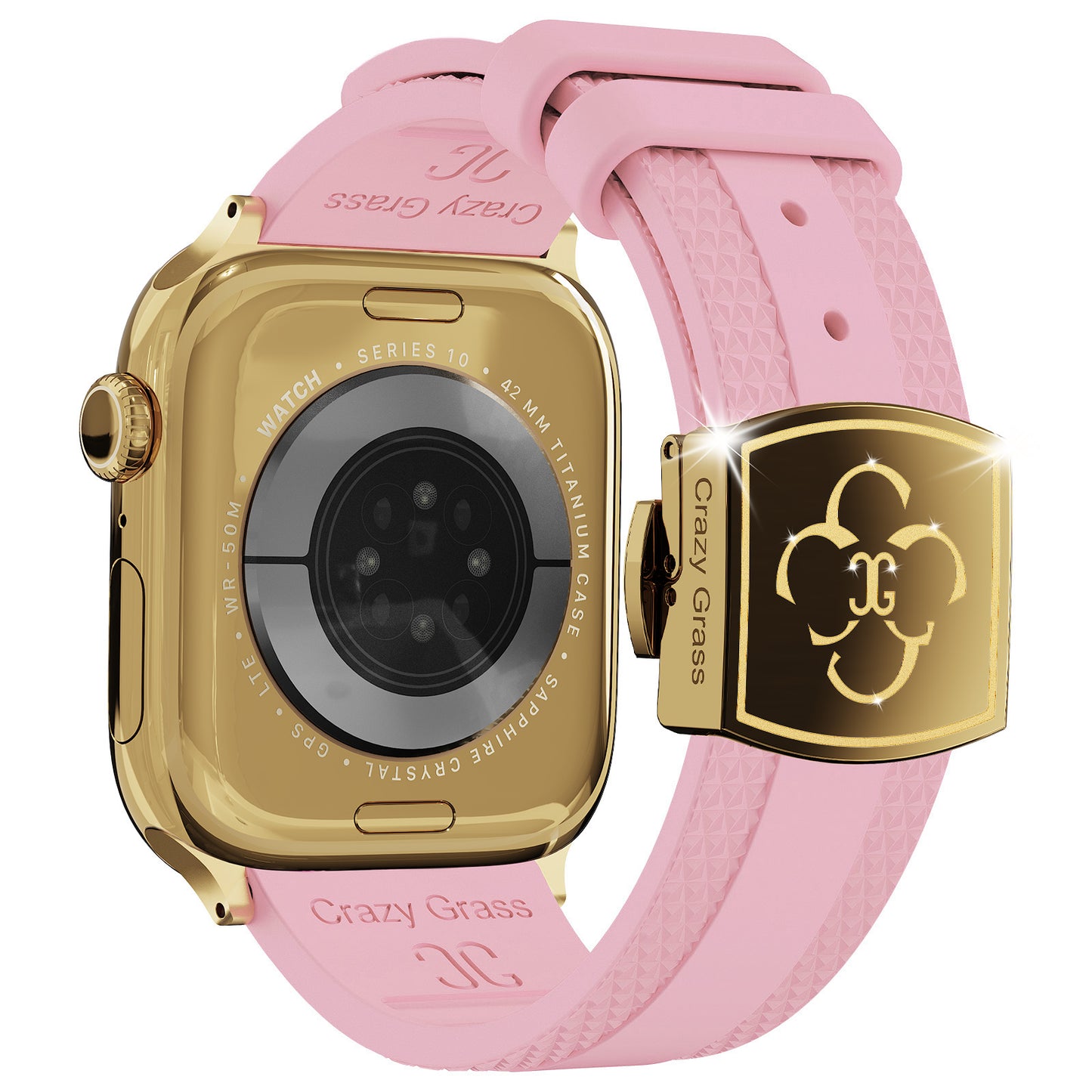 CG Luxury Silicone Strap For Apple Watch