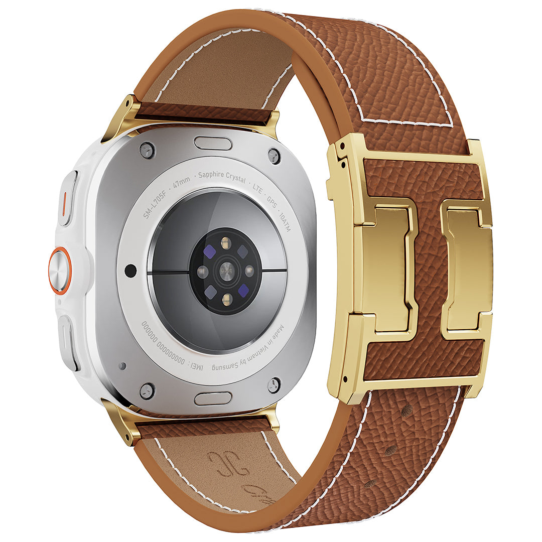 Leather Band For Samsung Galaxy Watch Ultra