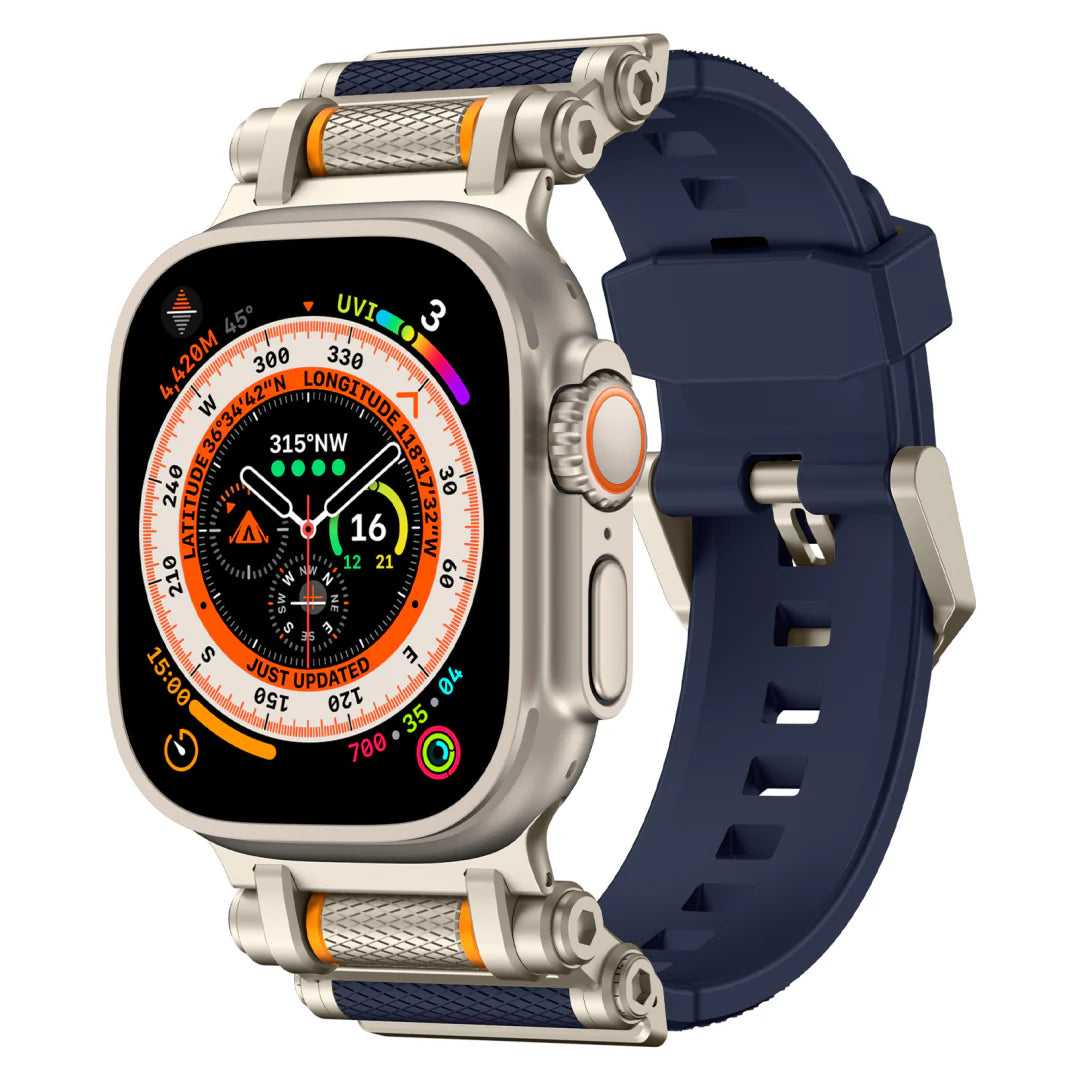 Adventure Rotating Silicone Band For Apple Watch