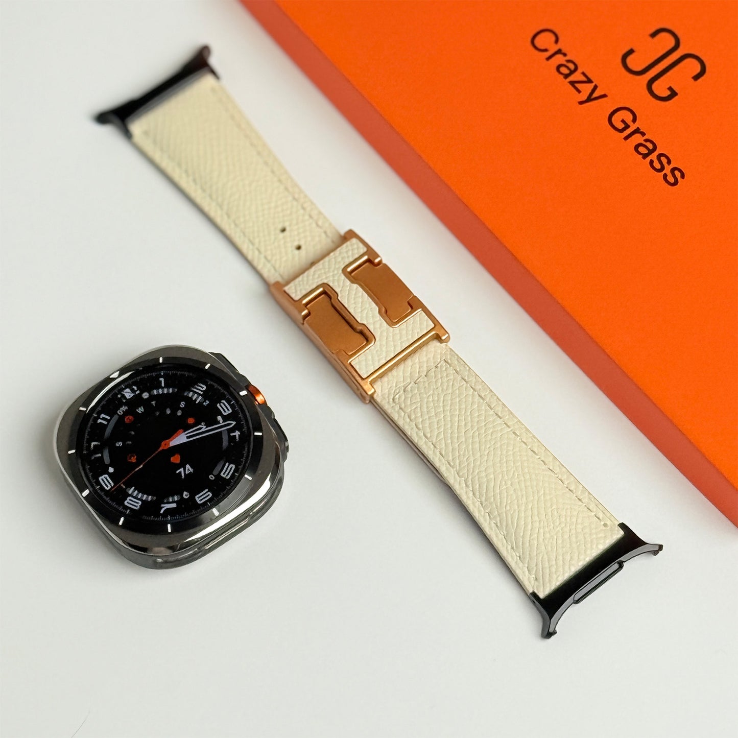 Leather Band For Samsung Galaxy Watch Ultra