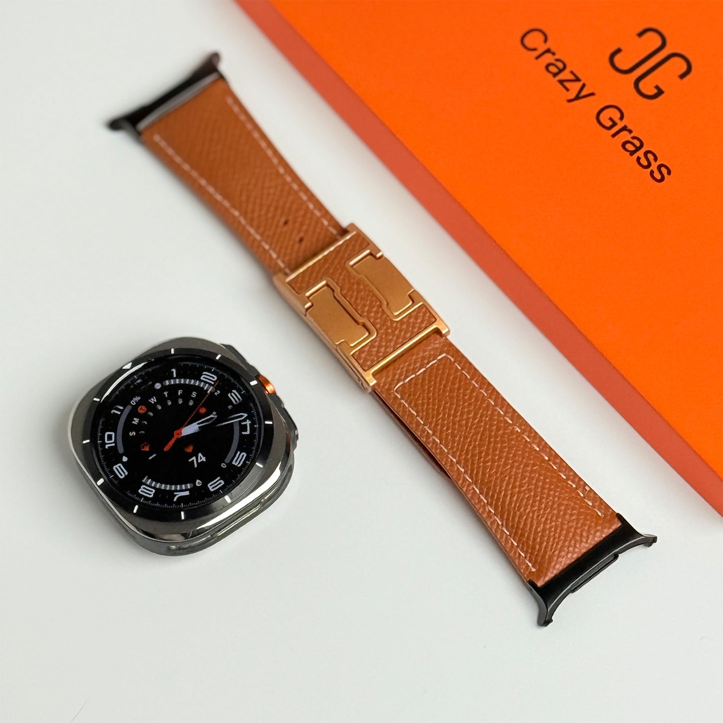 Leather Band For Samsung Galaxy Watch Ultra