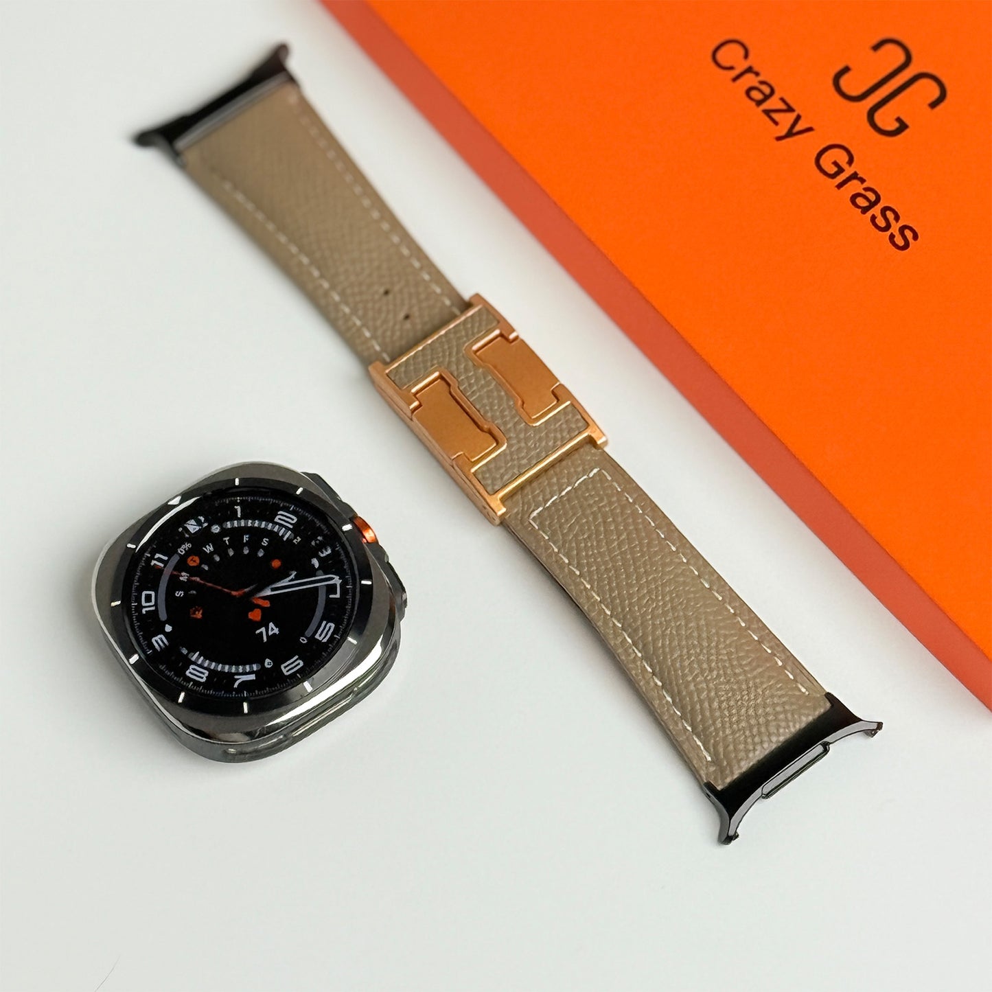 Leather Band For Samsung Galaxy Watch Ultra