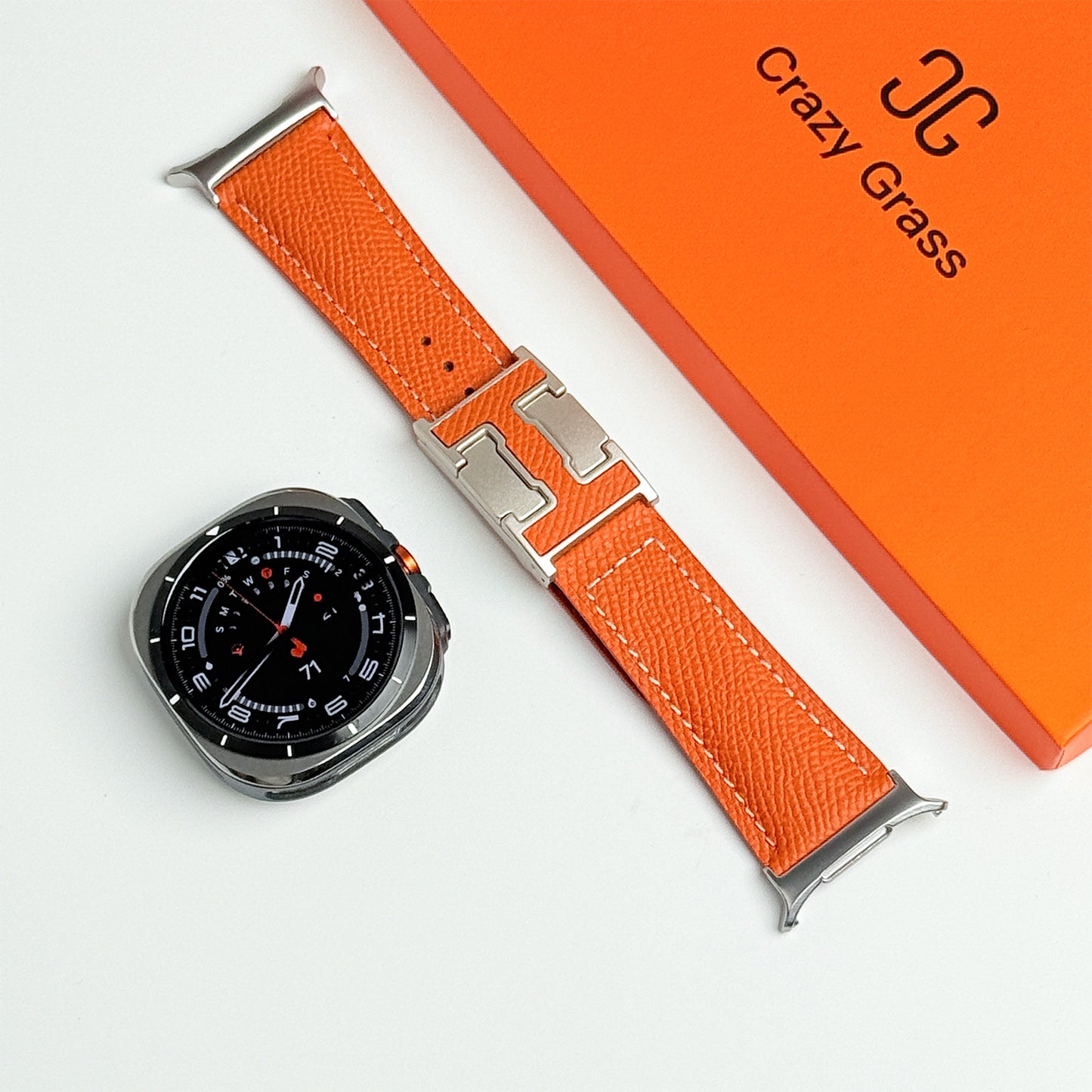 Leather Band For Samsung Galaxy Watch Ultra