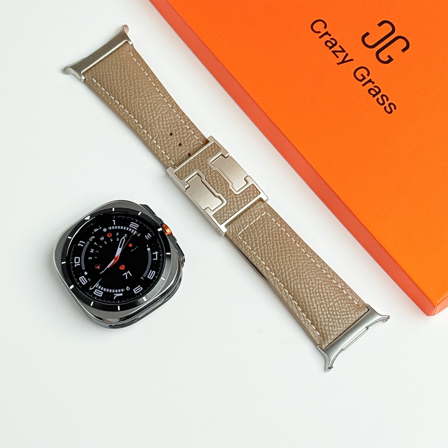 Leather Band For Samsung Galaxy Watch Ultra