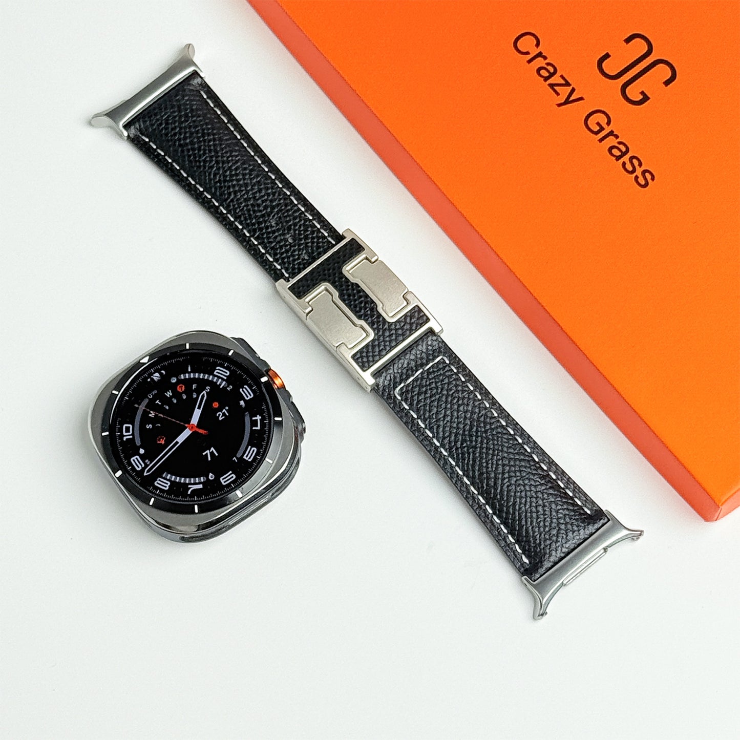 Leather Band For Samsung Galaxy Watch Ultra