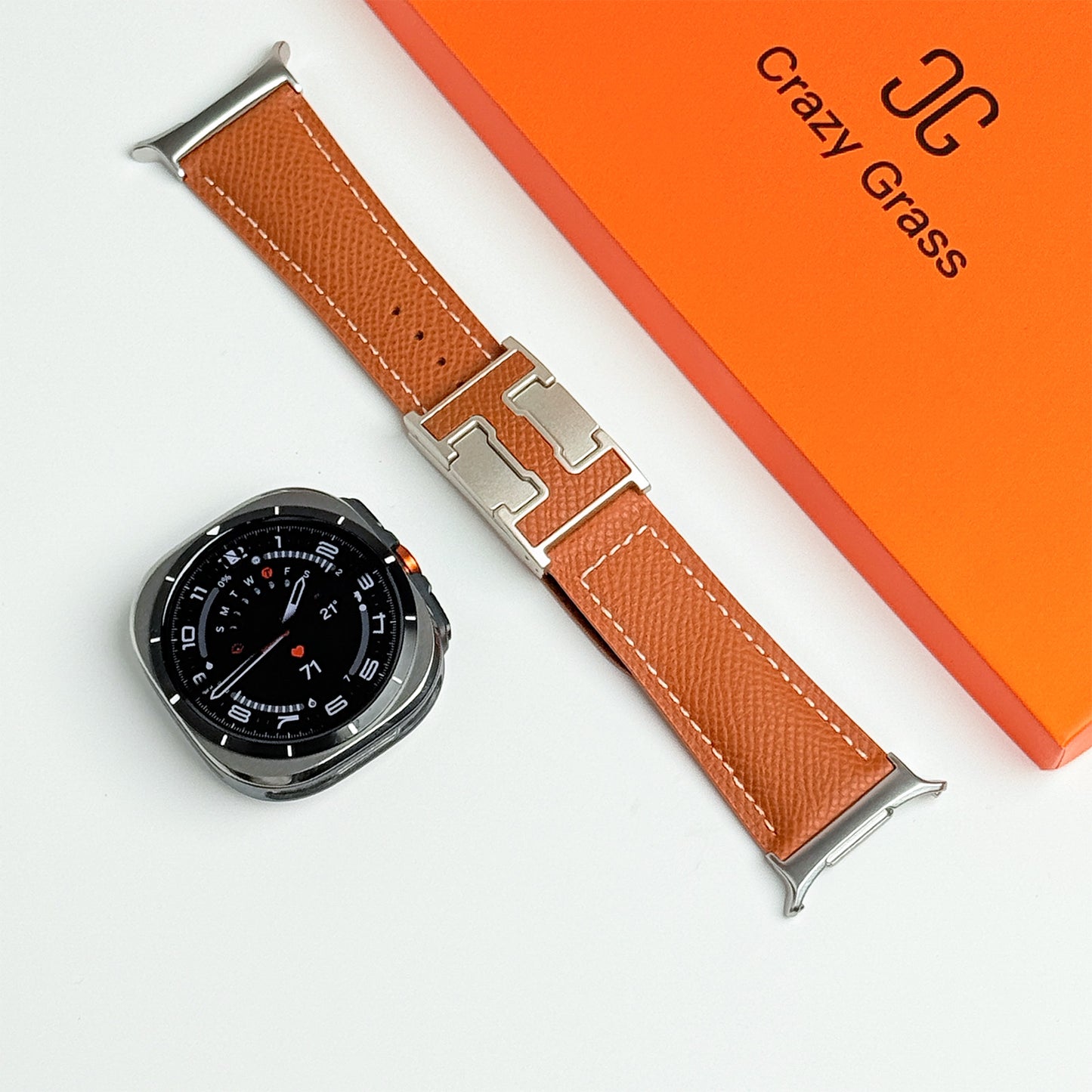 Leather Band For Samsung Galaxy Watch Ultra