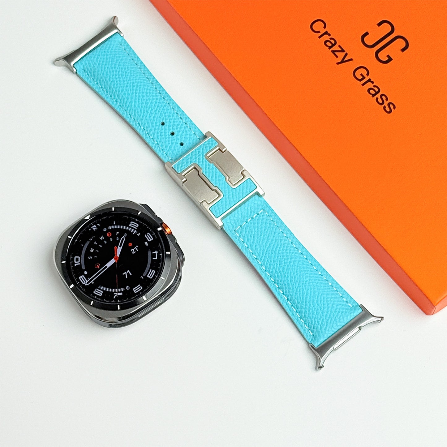 Leather Band For Samsung Galaxy Watch Ultra