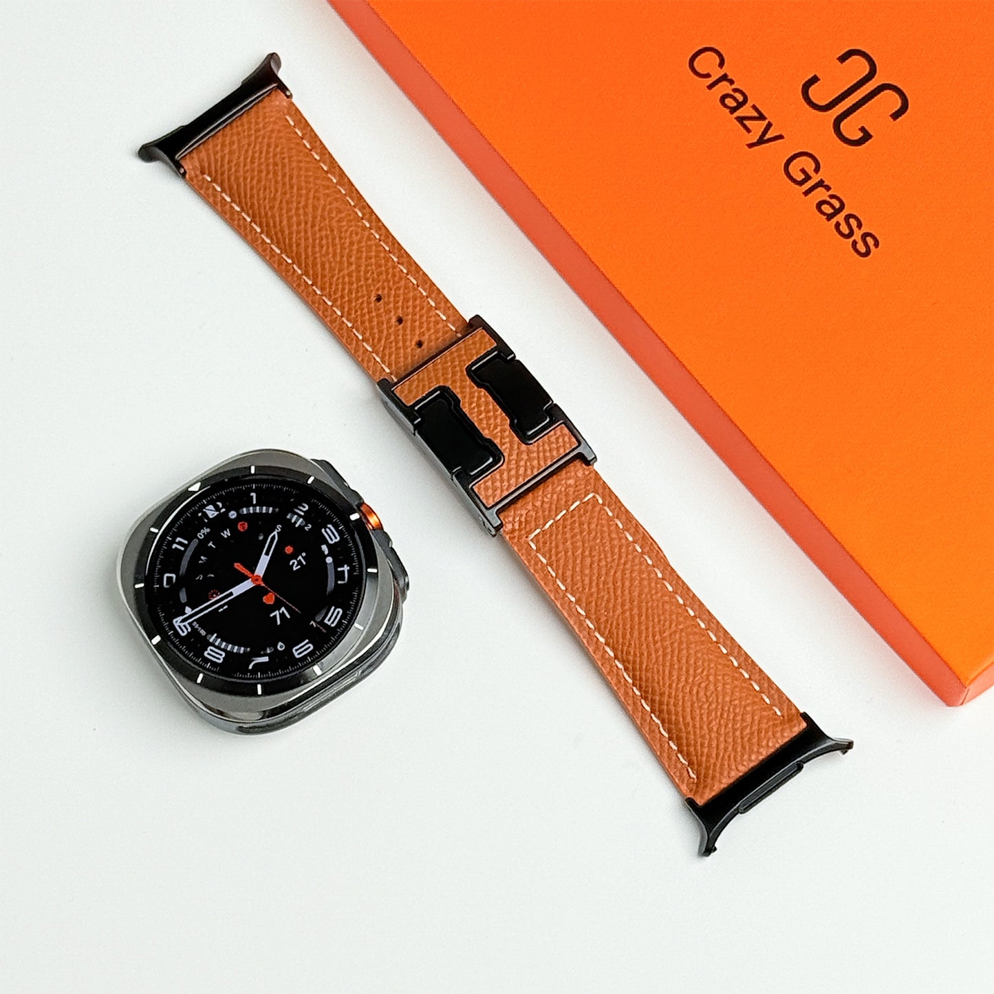 Leather Band For Samsung Galaxy Watch Ultra