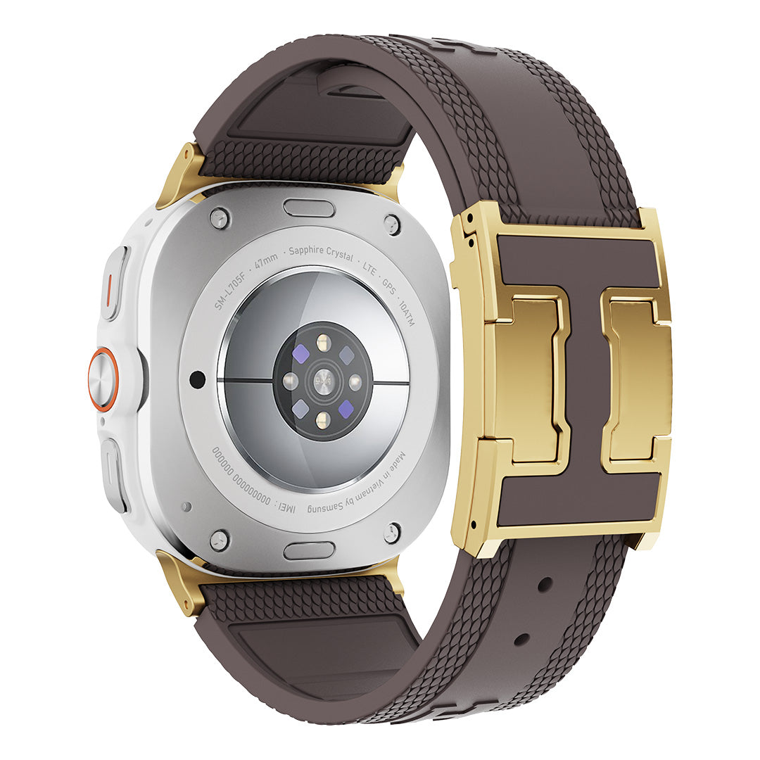Silicone Magnetic Buckle Band For Galaxy Watch Ultra