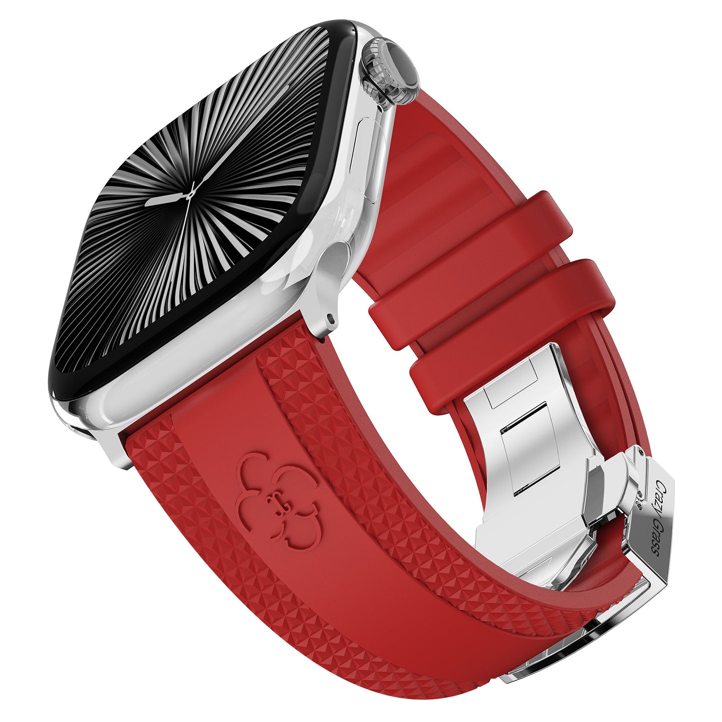 CG Luxury Silicone Strap For Apple Watch
