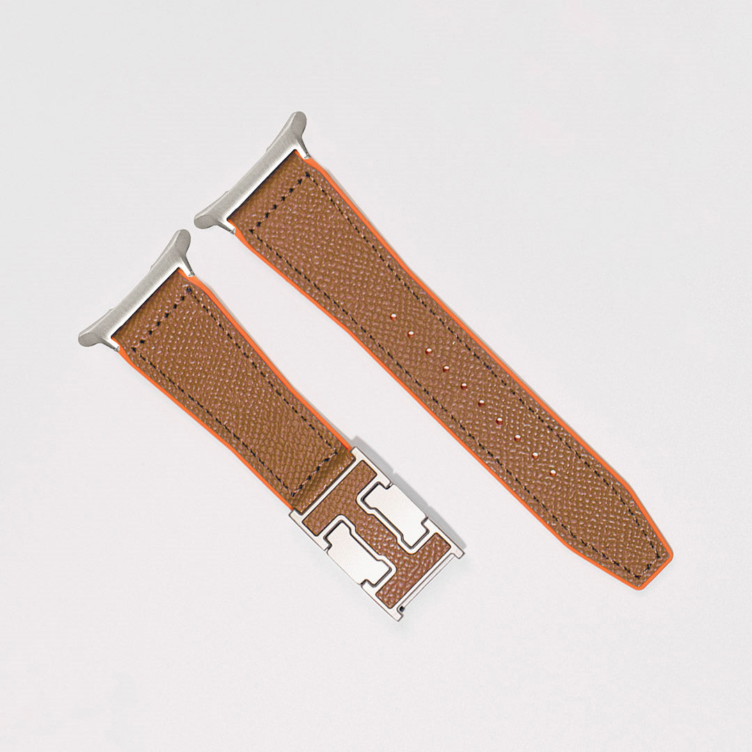 Magnetic Leather & Silicone Band For Samsung Galaxy Watch Ultra