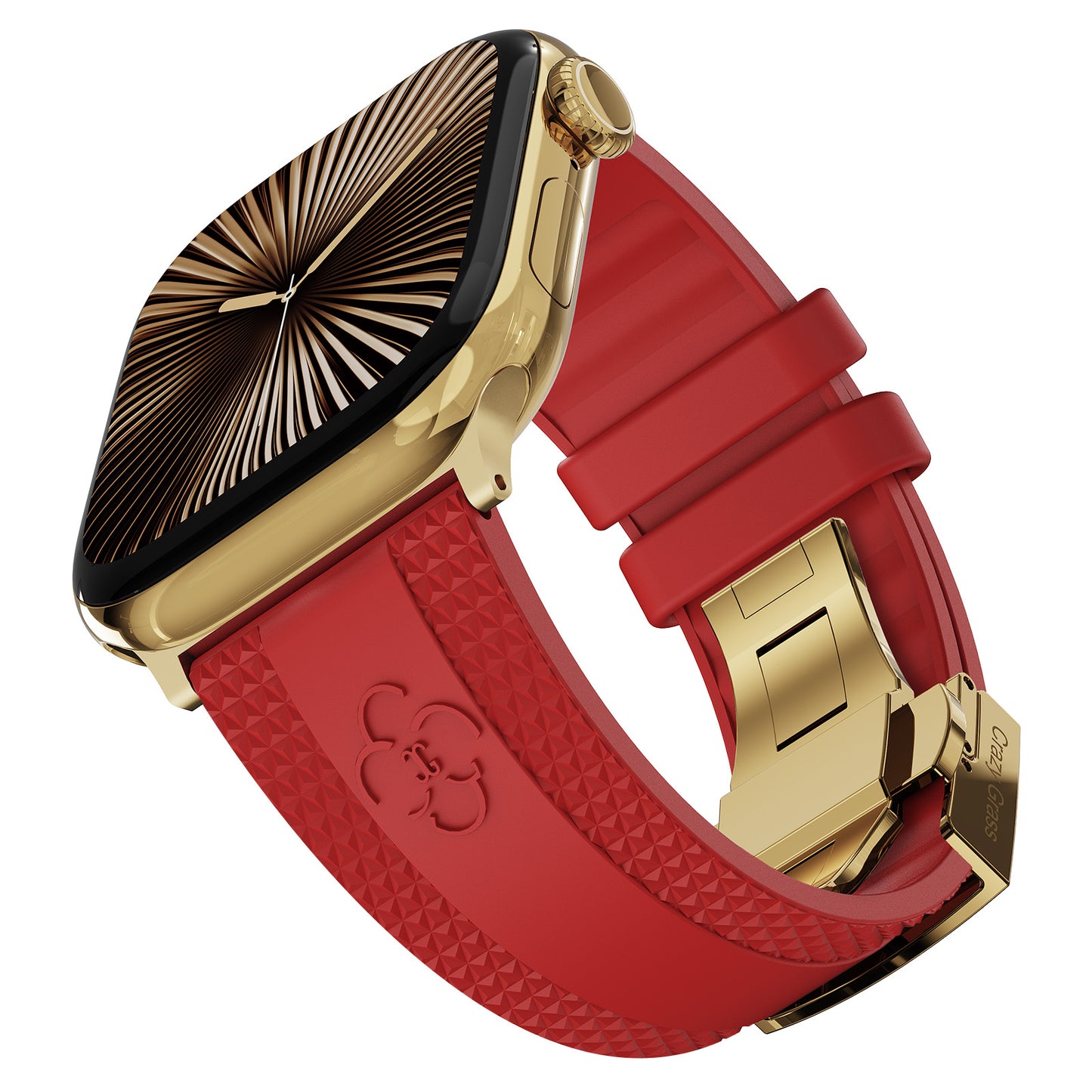 CG Luxury Silicone Strap For Apple Watch