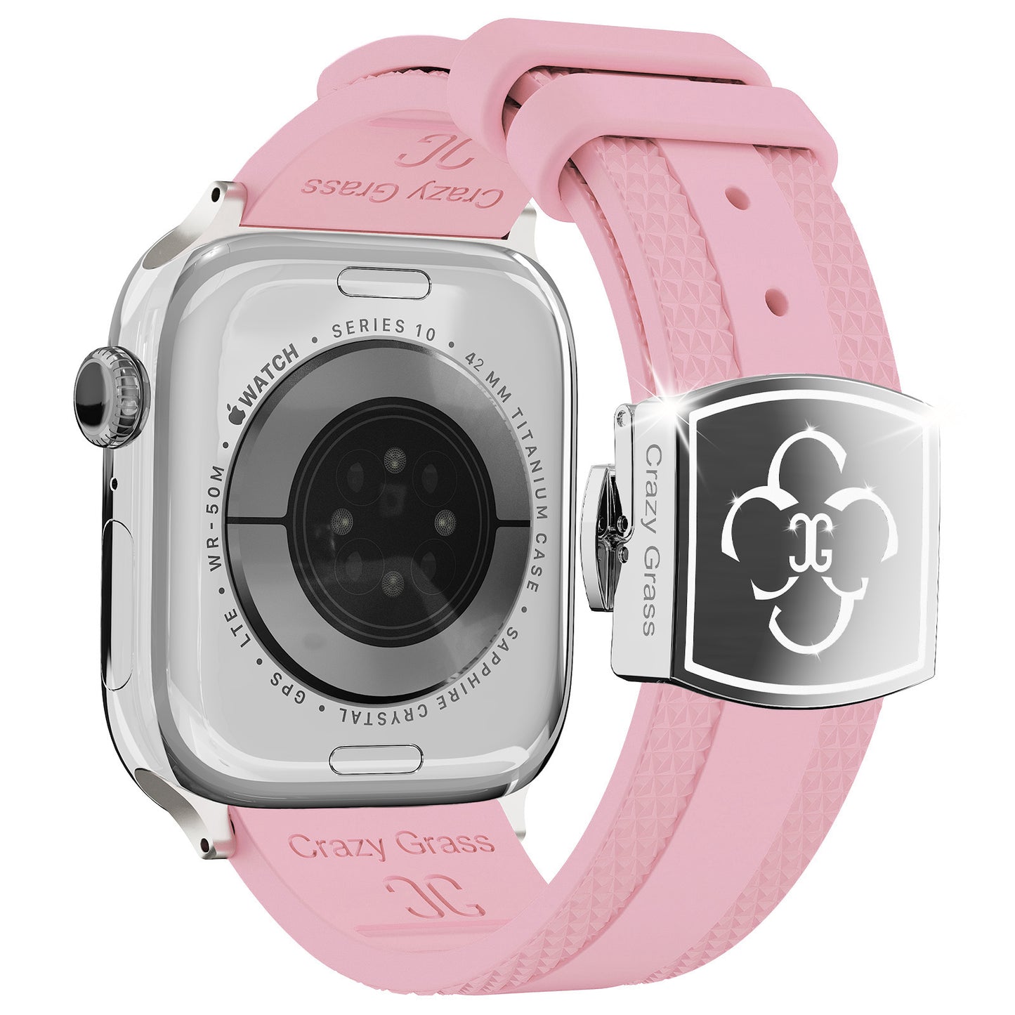 CG Luxury Silicone Strap For Apple Watch