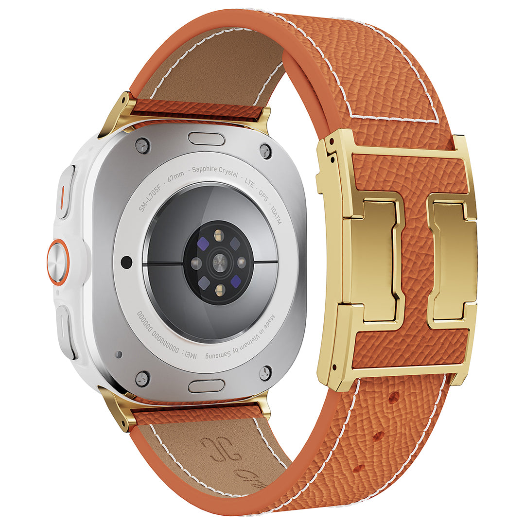 Leather Band For Samsung Galaxy Watch Ultra