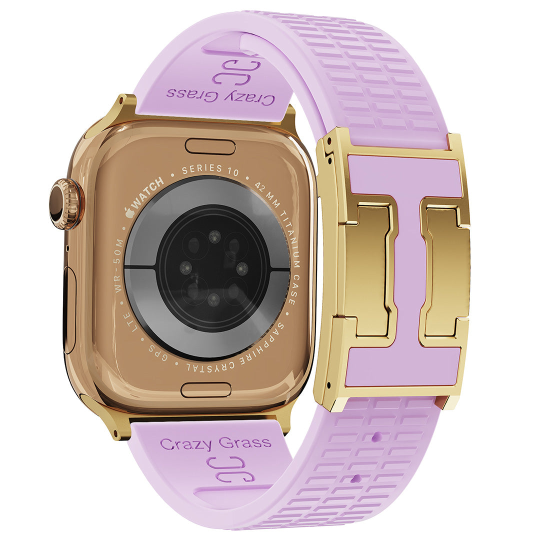 Silicone Magnetic Buckle Strap For Apple Watch