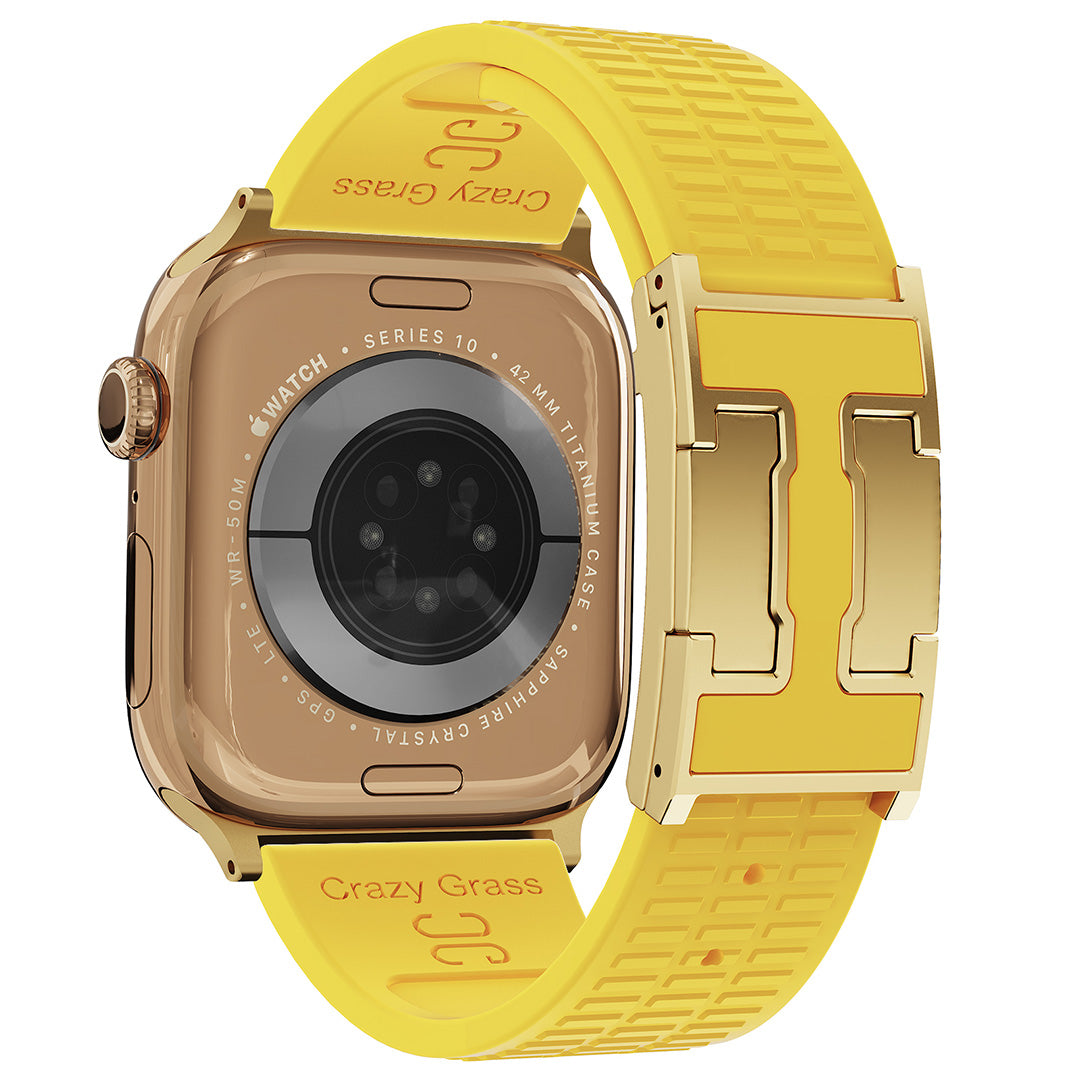 Silicone Magnetic Buckle Strap For Apple Watch