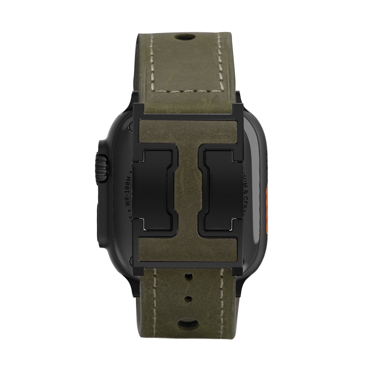 LX Leather Magnetic Buckle Band For Apple Watch