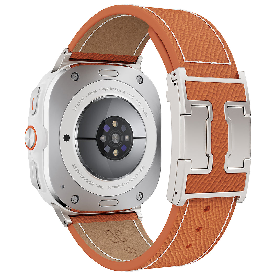 Leather Band For Samsung Galaxy Watch Ultra
