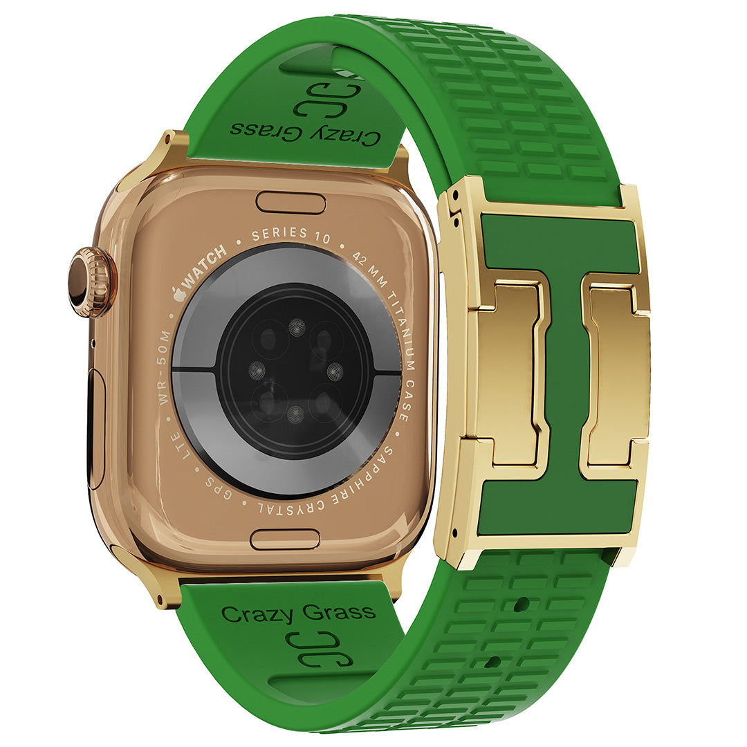 Silicone Magnetic Buckle Strap For Apple Watch