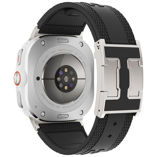 Silicone Magnetic Buckle Band For Samsung Galaxy Watch Ultra