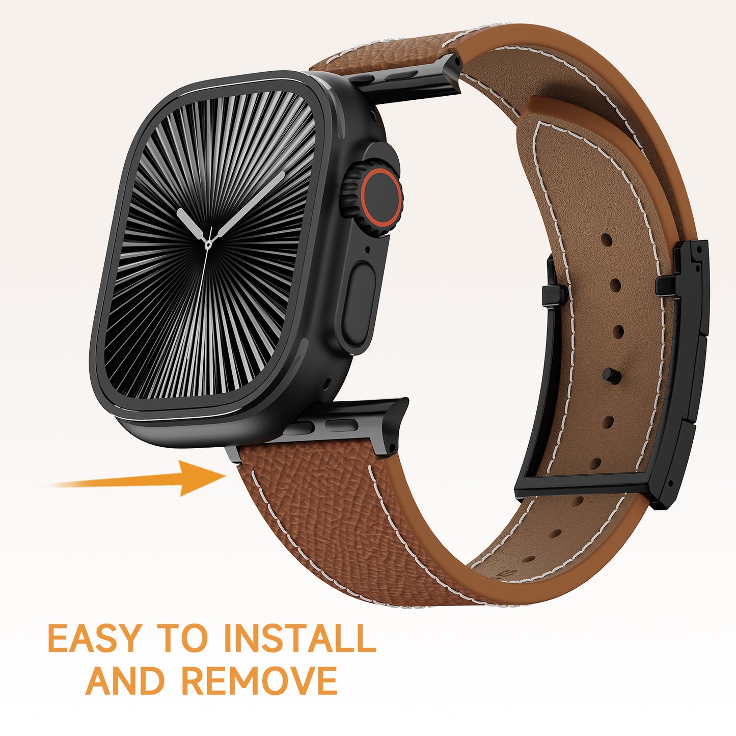 Leather Band For Apple Watch