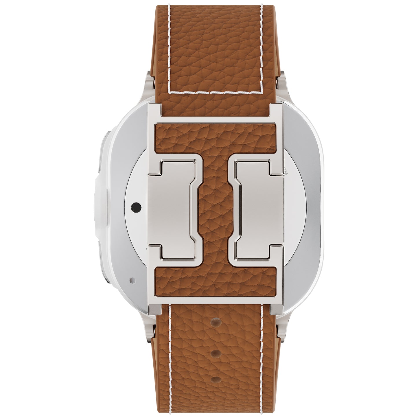 Lychee Leather Band For Samsung Galaxy Watch Ultra