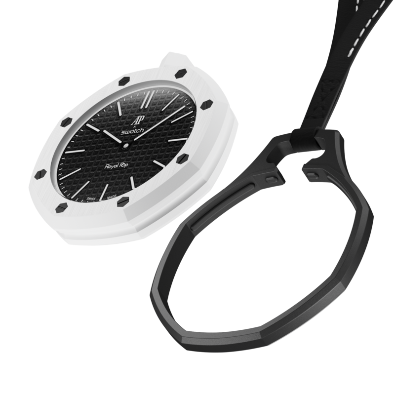 Luxury Leather Pendant Watch Holder Necklace