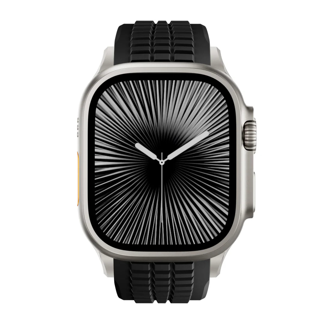 #Color_Black Band-Silver Buckle