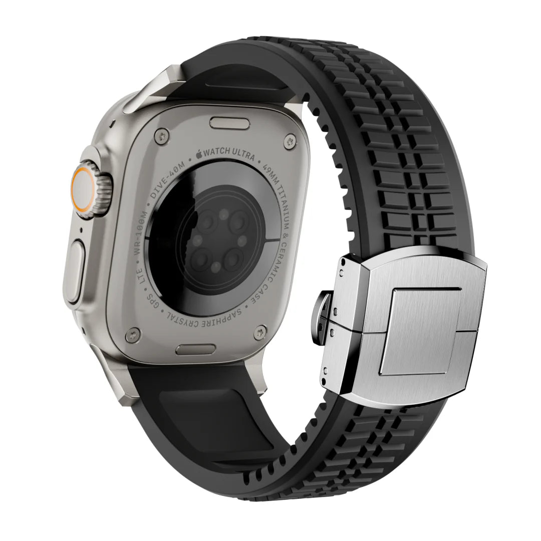 #Color_Black Band-Silver Buckle