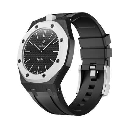 Silicone Watch Band & Protective Case Set