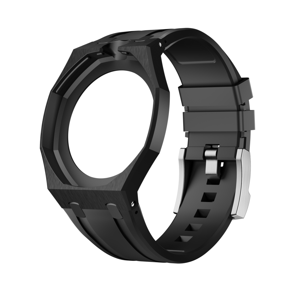 Silicone Watch Band & Protective Case Set