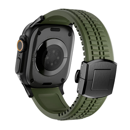 #Color_Green Band-Black Buckle
