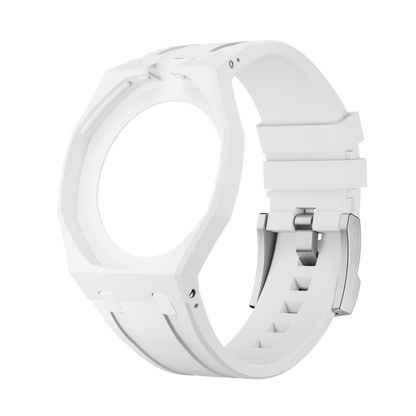 Silicone Watch Band & Protective Case Set