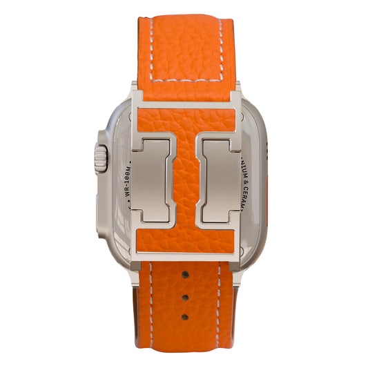 Lychee Leather Band For Apple Watch