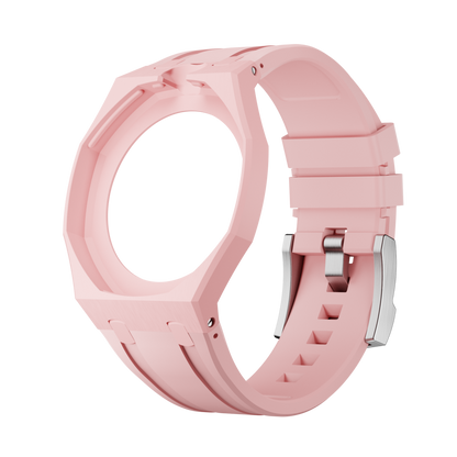 Silicone Watch Band & Protective Case Set