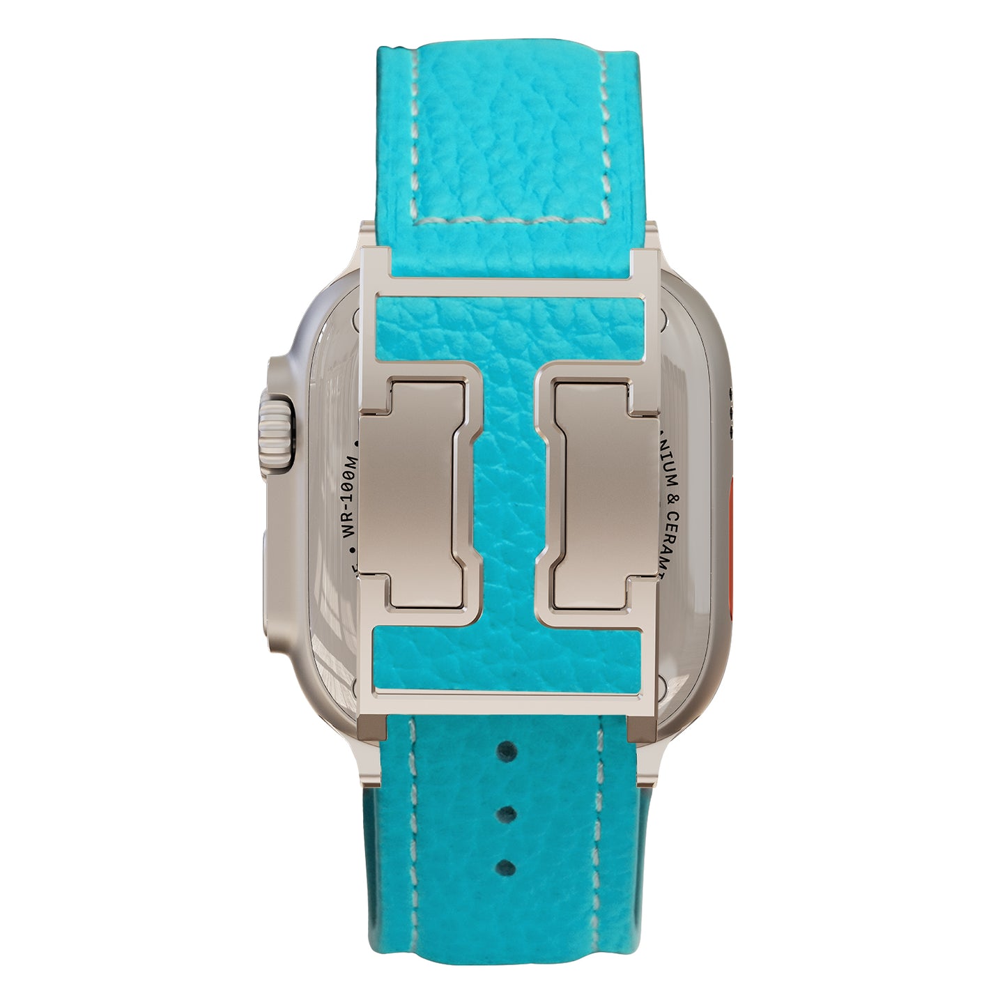 Lychee Leather Band For Apple Watch