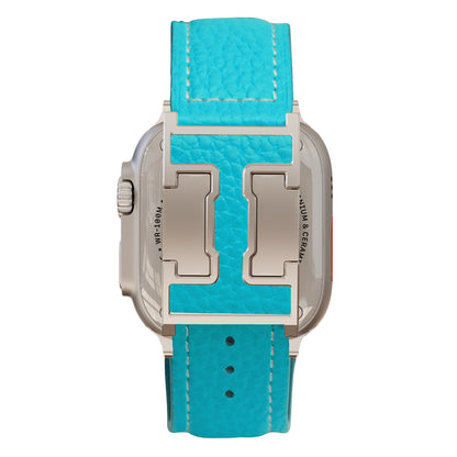 Lychee Leather Band For Apple Watch