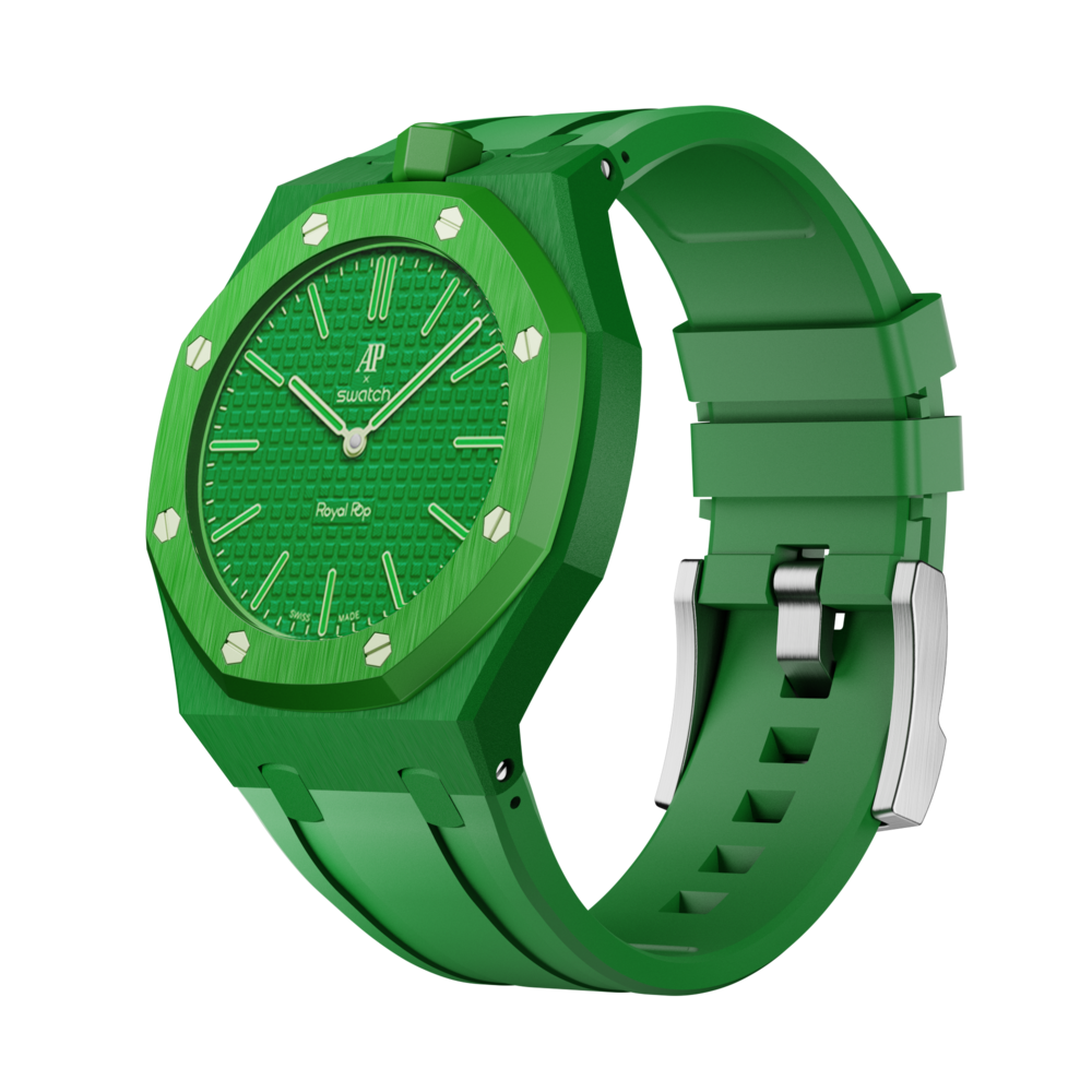 Silicone Watch Band & Protective Case Set