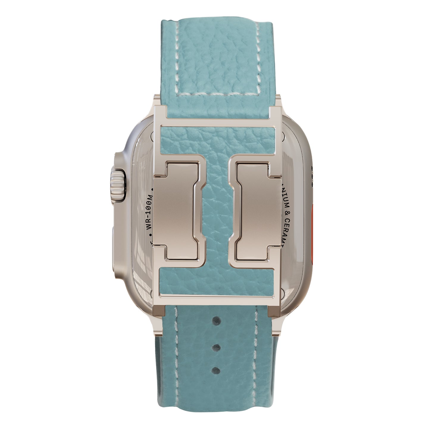 Lychee Leather Band For Apple Watch