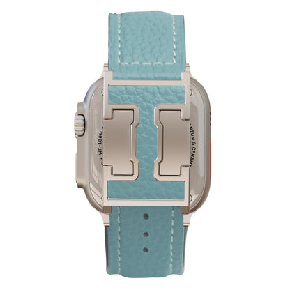 Lychee Leather Band For Apple Watch